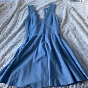 Baby blue dress formal wear